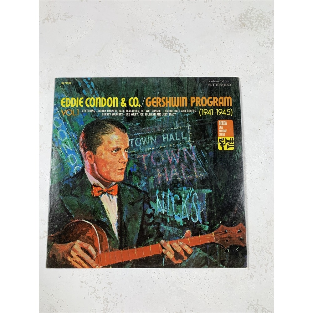 Eddie Condon & Co./ Gershwin Program Vol.1 / Decca Records 12"LP VG+